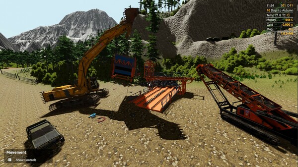 Скриншот из Gold Mining Simulator - Orange Beast