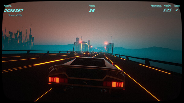 Screenshot of Neon Highways