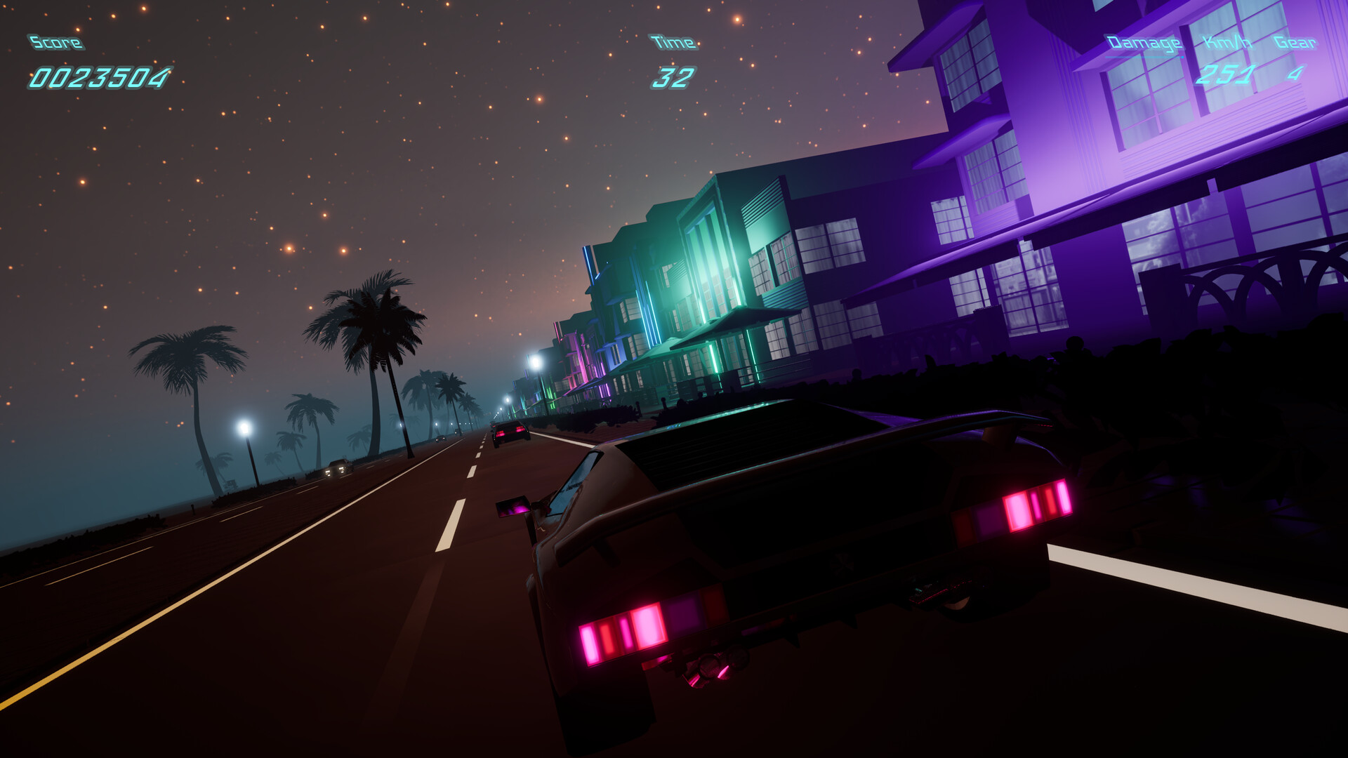 Neon Highways screenshot 1