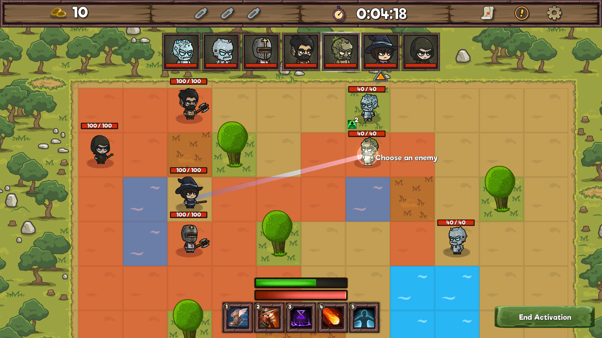 Forgotten Heroes: Roguelike Turn-Based RPG screenshot 5