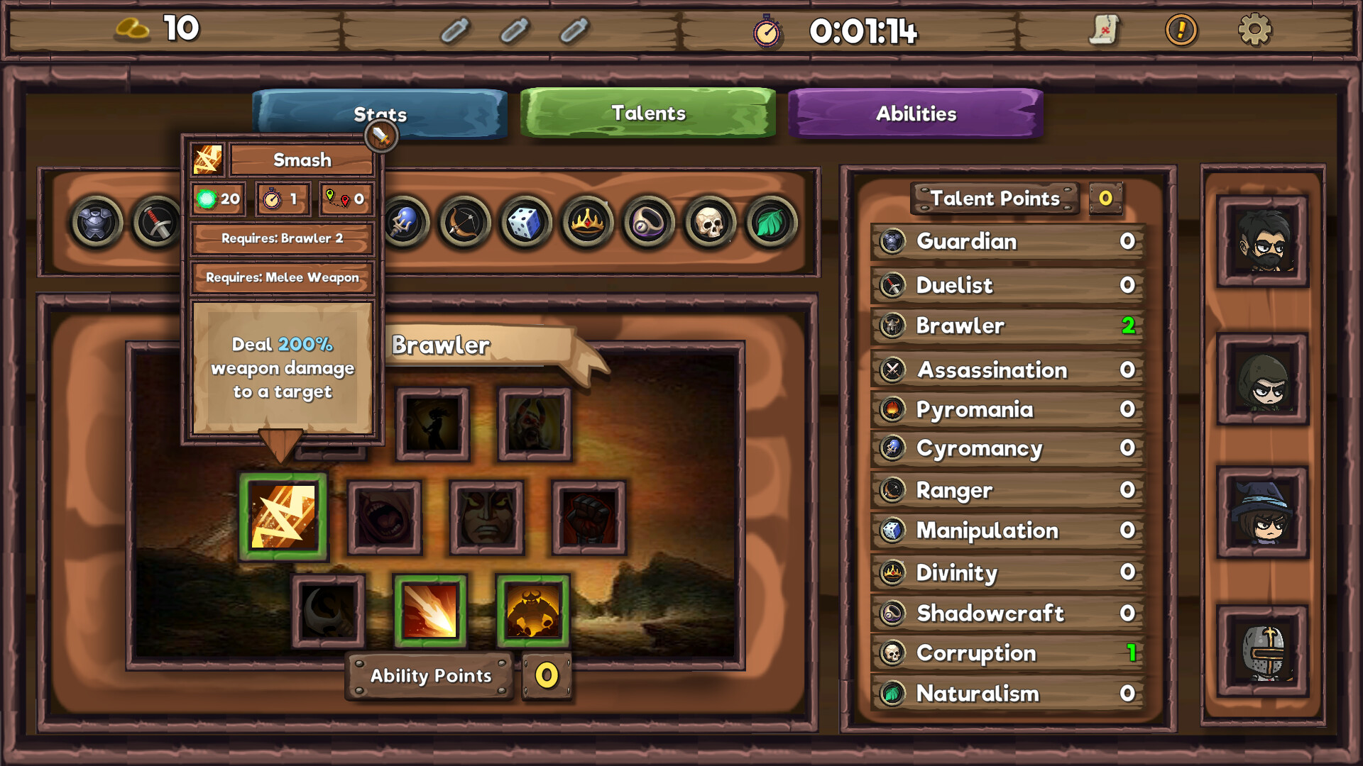 Forgotten Heroes: Roguelike Turn-Based RPG screenshot 6