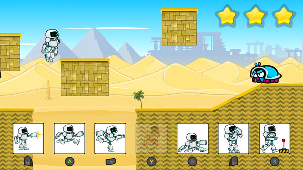 Screenshot z Gigabot Run Screenshot z Gigabot Run