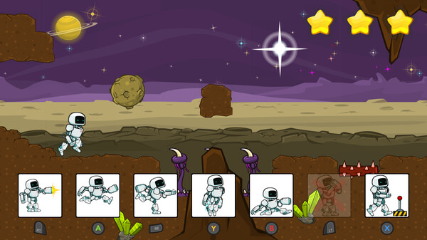 Screenshot z Gigabot Run Screenshot z Gigabot Run