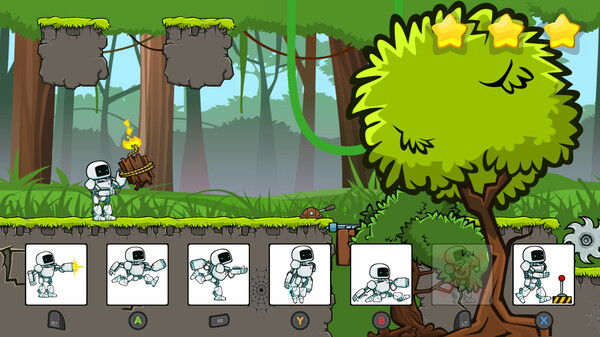 Screenshot z Gigabot Run Screenshot z Gigabot Run