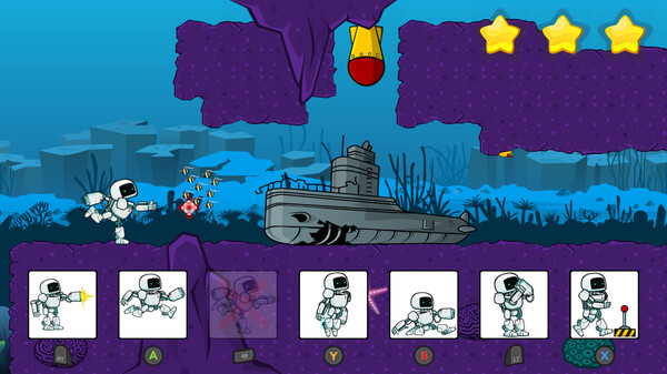 Screenshot z Gigabot Run Screenshot z Gigabot Run