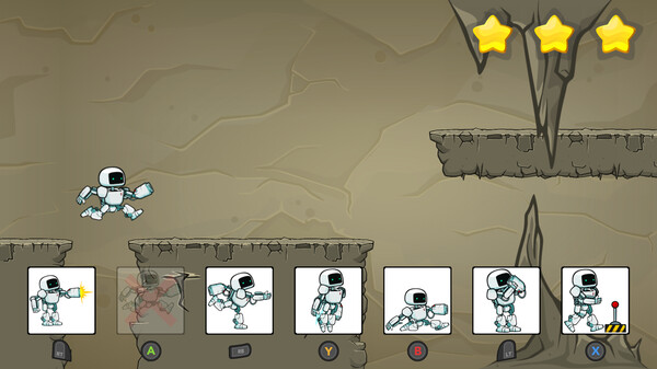 Screenshot z Gigabot Run Screenshot z Gigabot Run