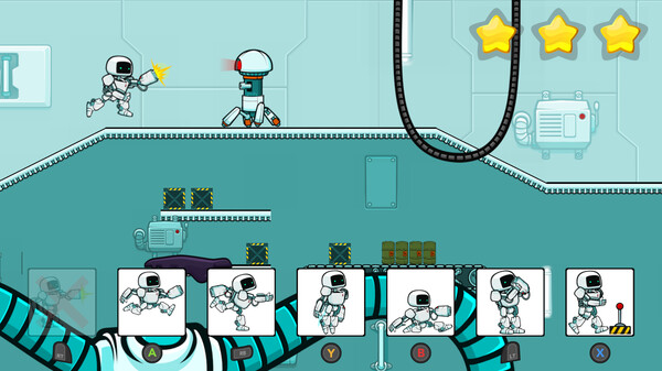 Screenshot z Gigabot Run Screenshot z Gigabot Run