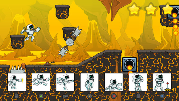 Screenshot z Gigabot Run Screenshot z Gigabot Run