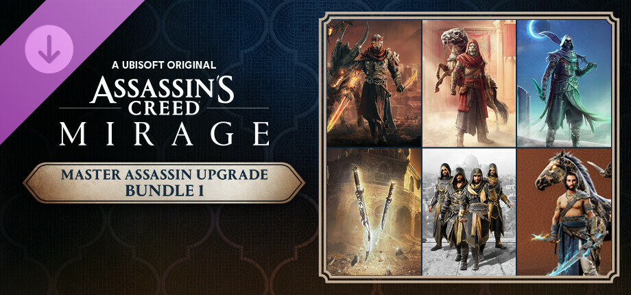 Assassin’s Creed Mirage Master Assassin Upgrade Bundle 1 cover art