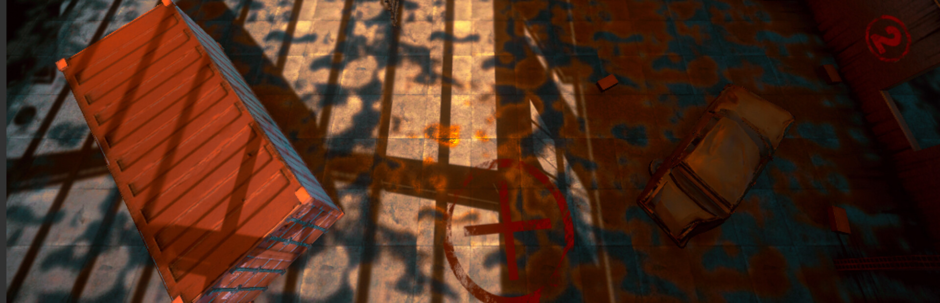 Hidden Storehouse Top-Down 3D