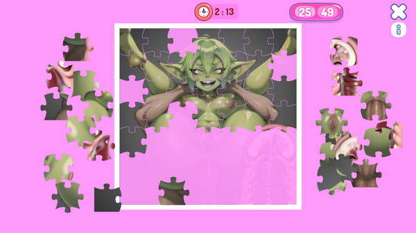 Screenshot z Monster Girl Puzzle