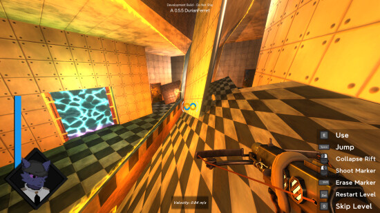 Screenshot 3 of Corridor Geodesic - more gameplay footage