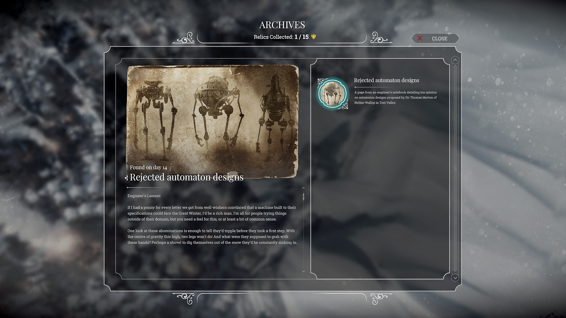 screenshot of Frostpunk 14