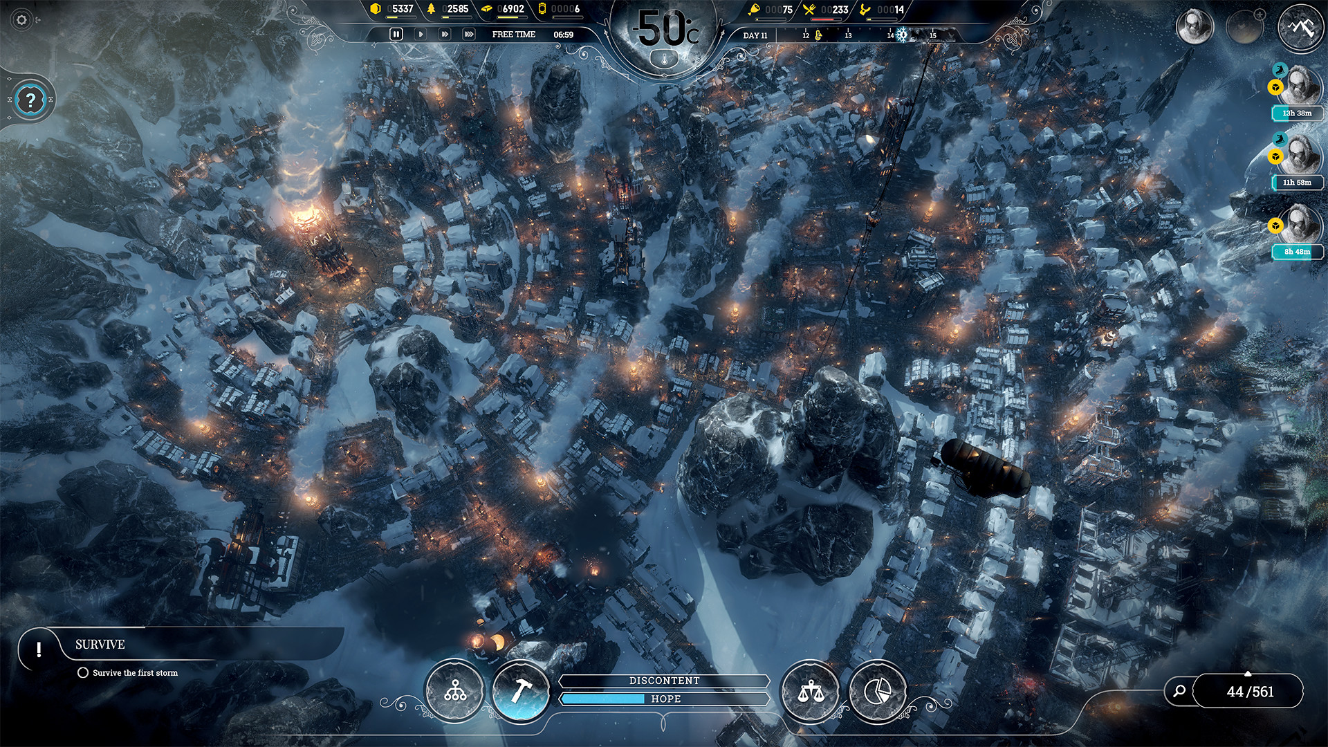 Frostpunk screenshot
