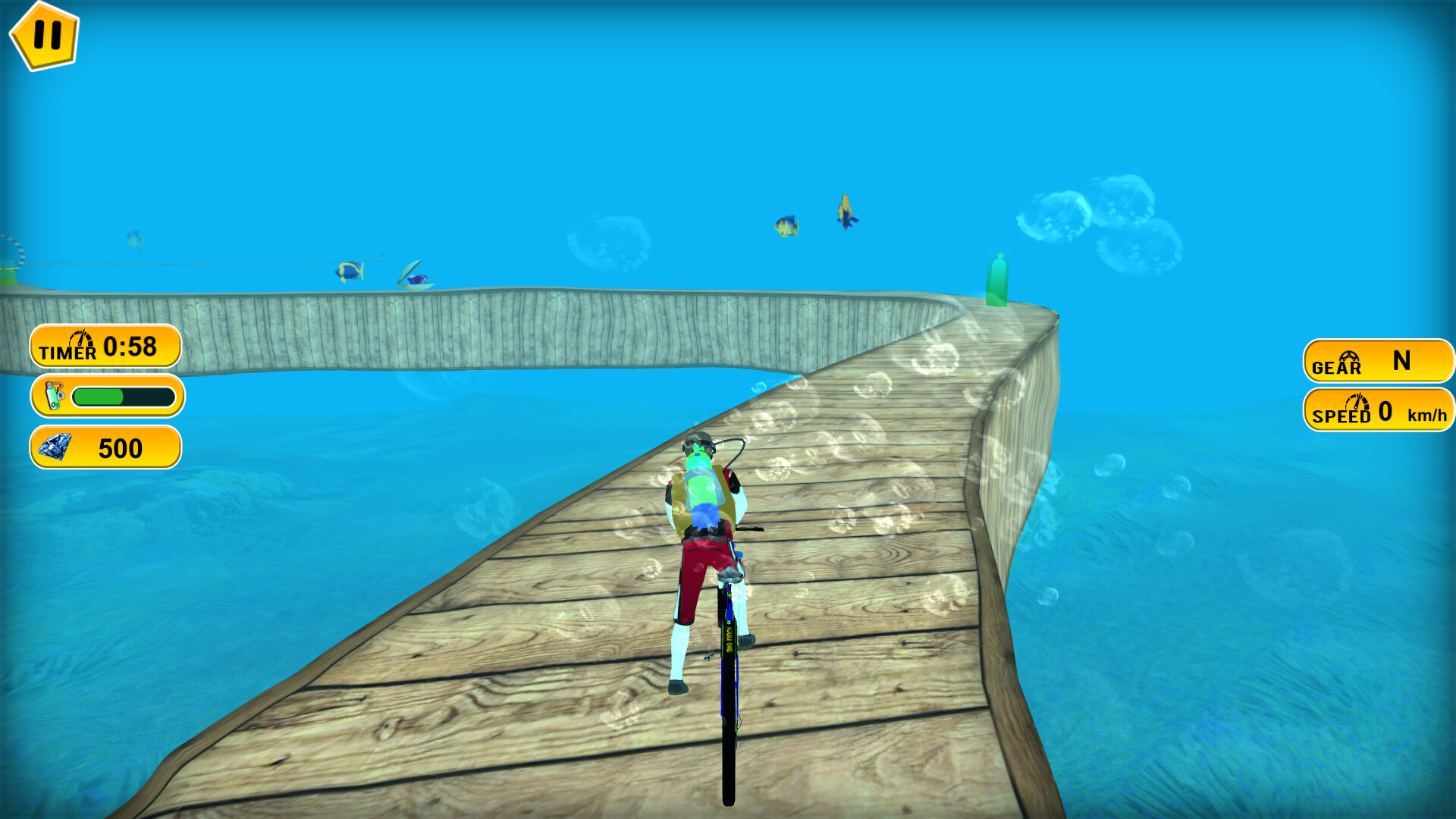 Underwater Cycling screenshot #6