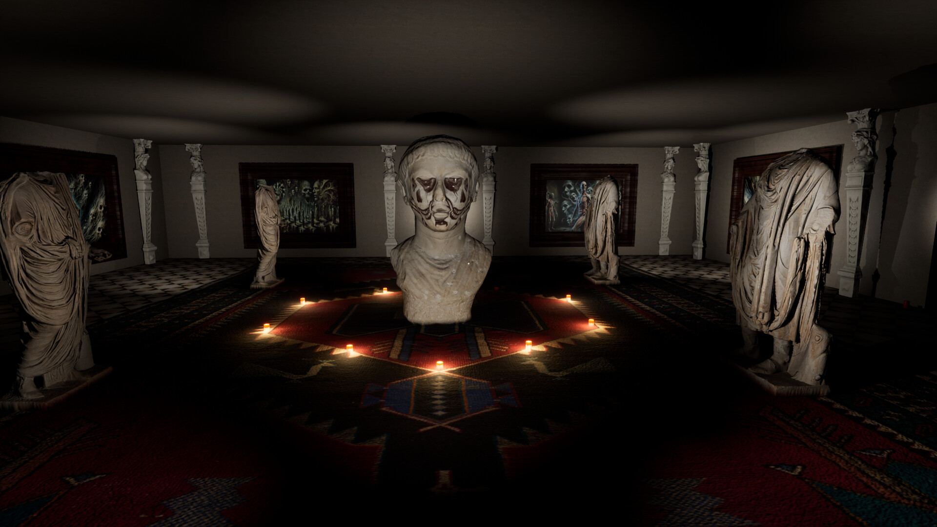 #2. Three Doors: Labyrinth of Fear (Steam) By: DaveB Production