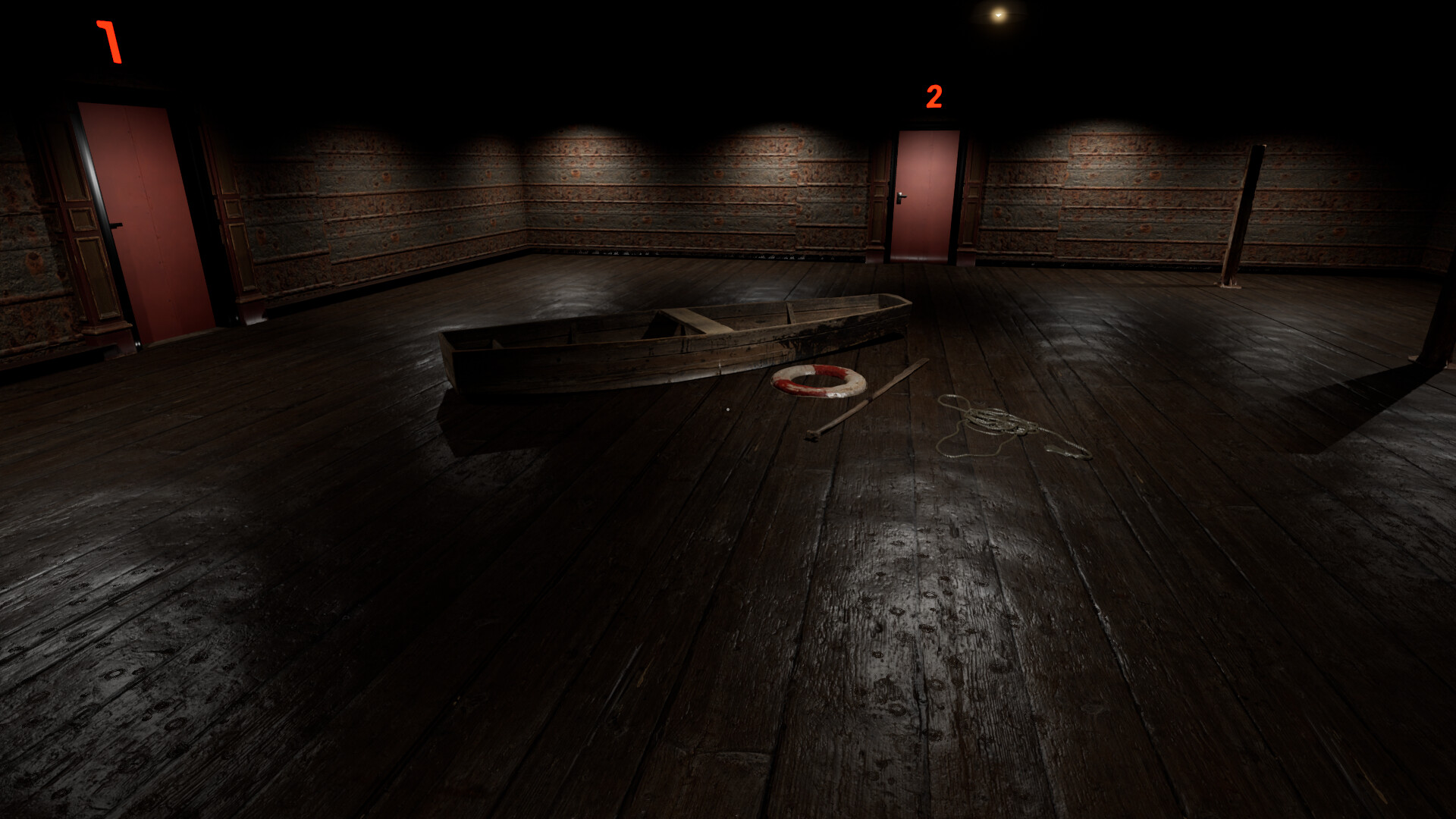 #7. Three Doors: Labyrinth of Fear (Steam) By: DaveB Production