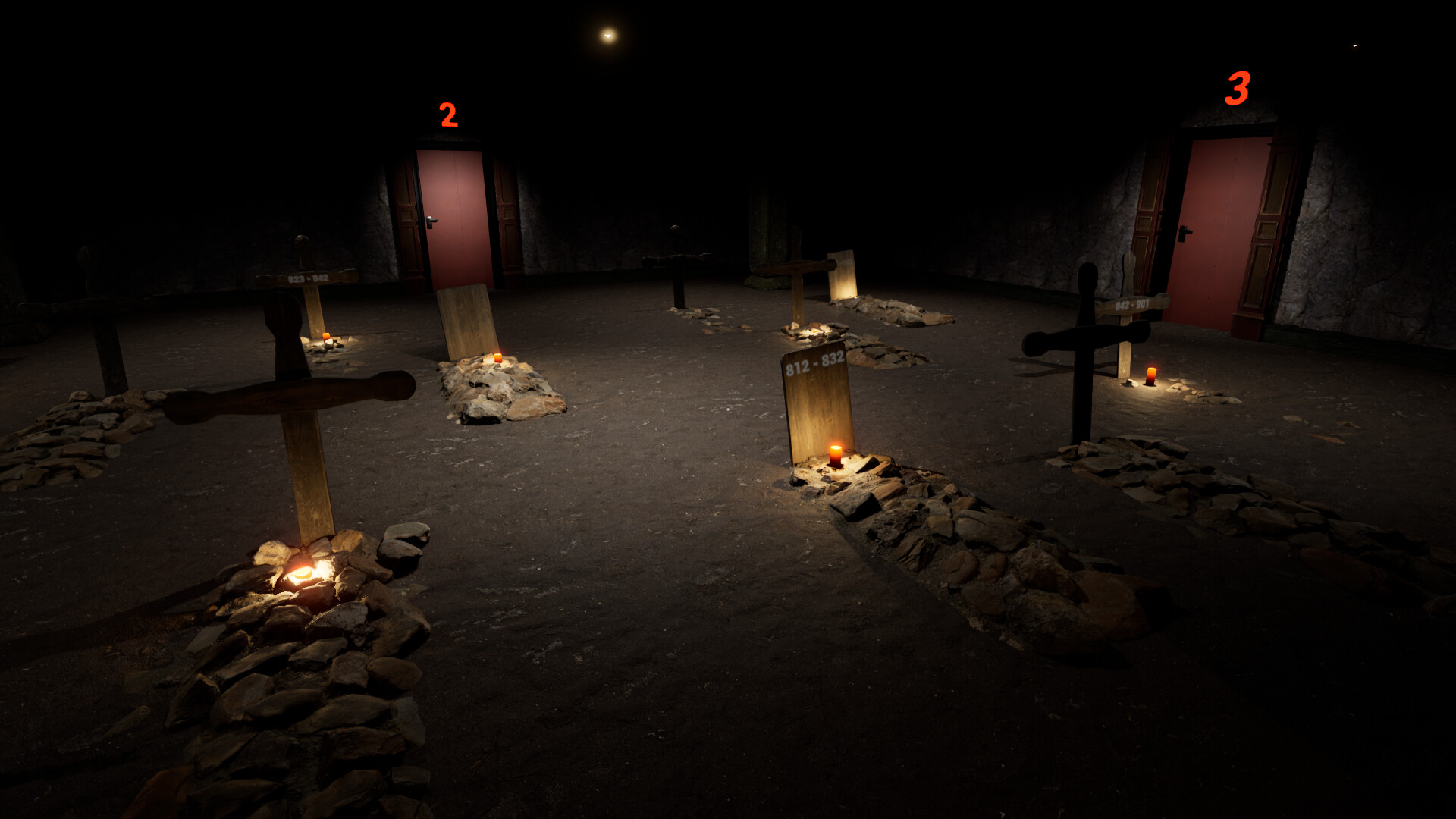 #6. Three Doors: Labyrinth of Fear (Steam) By: DaveB Production