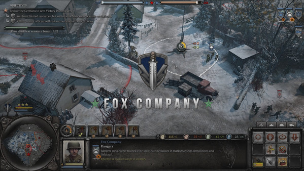 Company of Heroes 2 - Ardennes Assault: Fox Company Rangers