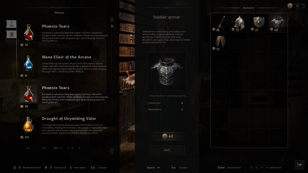 Скриншот из The Book of Outcasts Demo