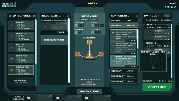 Deep Space Armada Demo screenshot 2