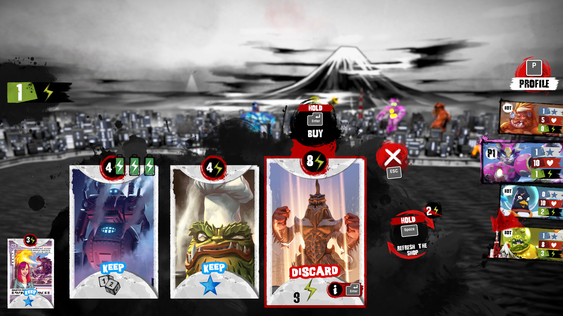 King of Tokyo - Richard Garfield screenshot #1