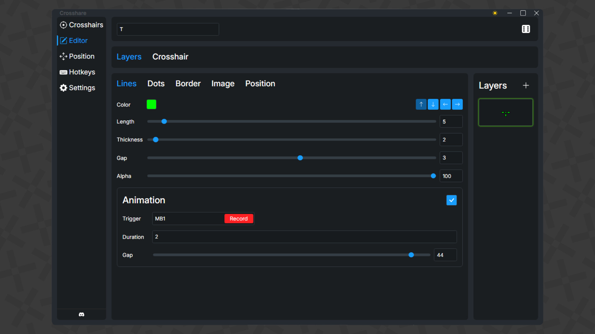 Crosshare - Crosshair Overlay screenshot #2