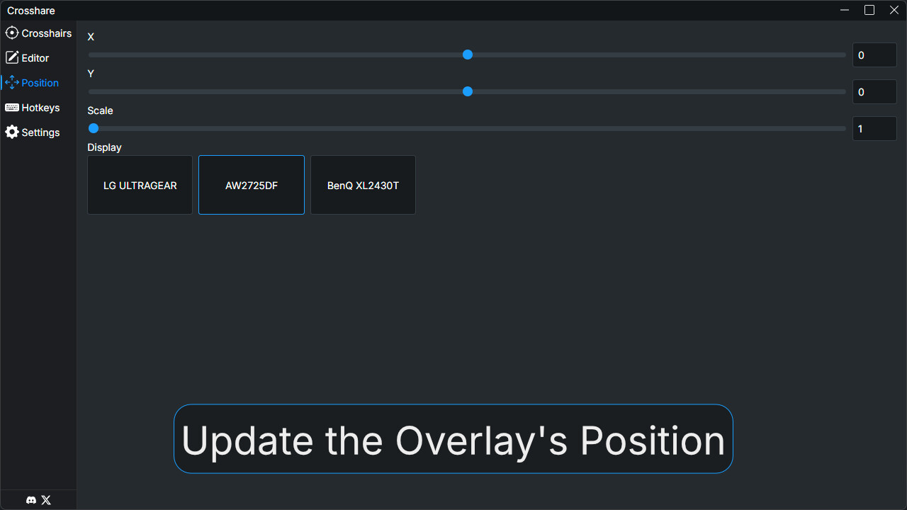 Crosshare - Crosshair Overlay screenshot 1