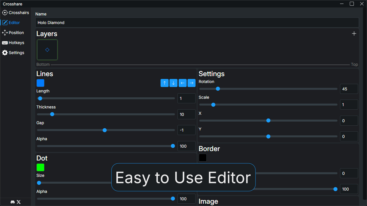 Crosshare - Crosshair Overlay screenshot 2