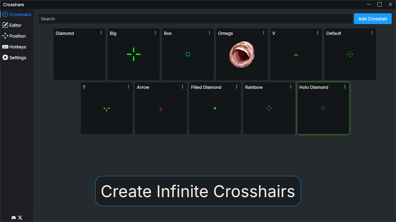Crosshare - Crosshair Overlay screenshot 4