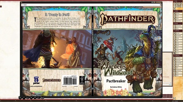 Fantasy Grounds - Pathfinder 2 RPG - Pathfinder Adventure Path #201: Pactbreaker (Wardens of Wildwood 1 of 3)
