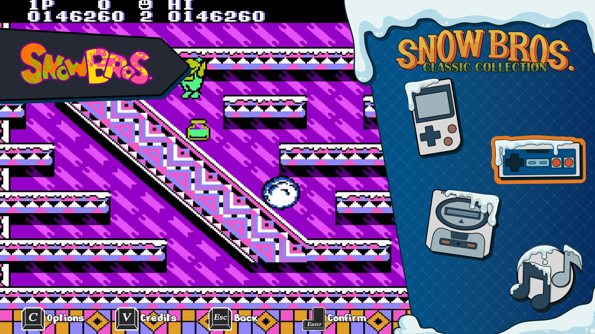 Snow Bros Classic Collection screenshot #1