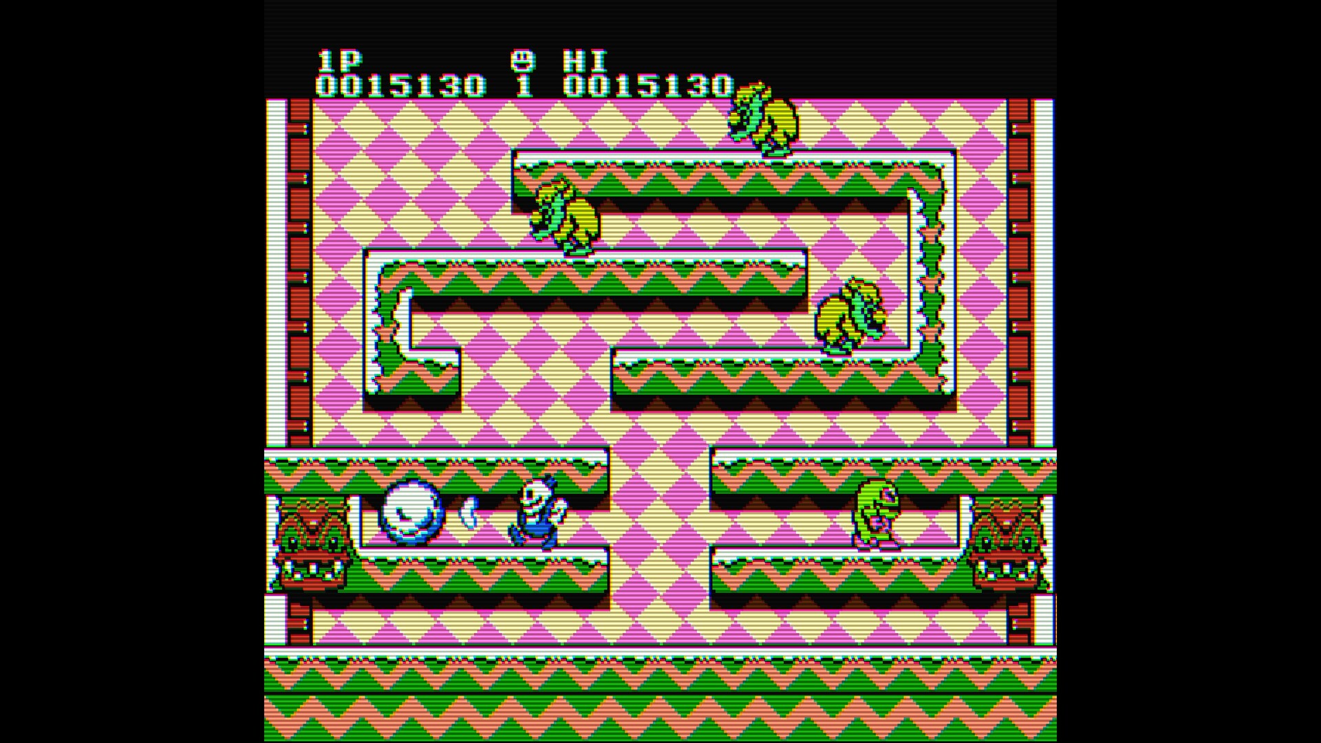 Snow Bros. Classic Collection - Potenciadores y power-ups