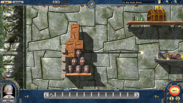 Screenshot z Crazy Machines 2: Pirates