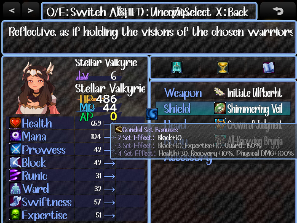 Valkyrie Star: A Cacophony Choir screenshot 2
