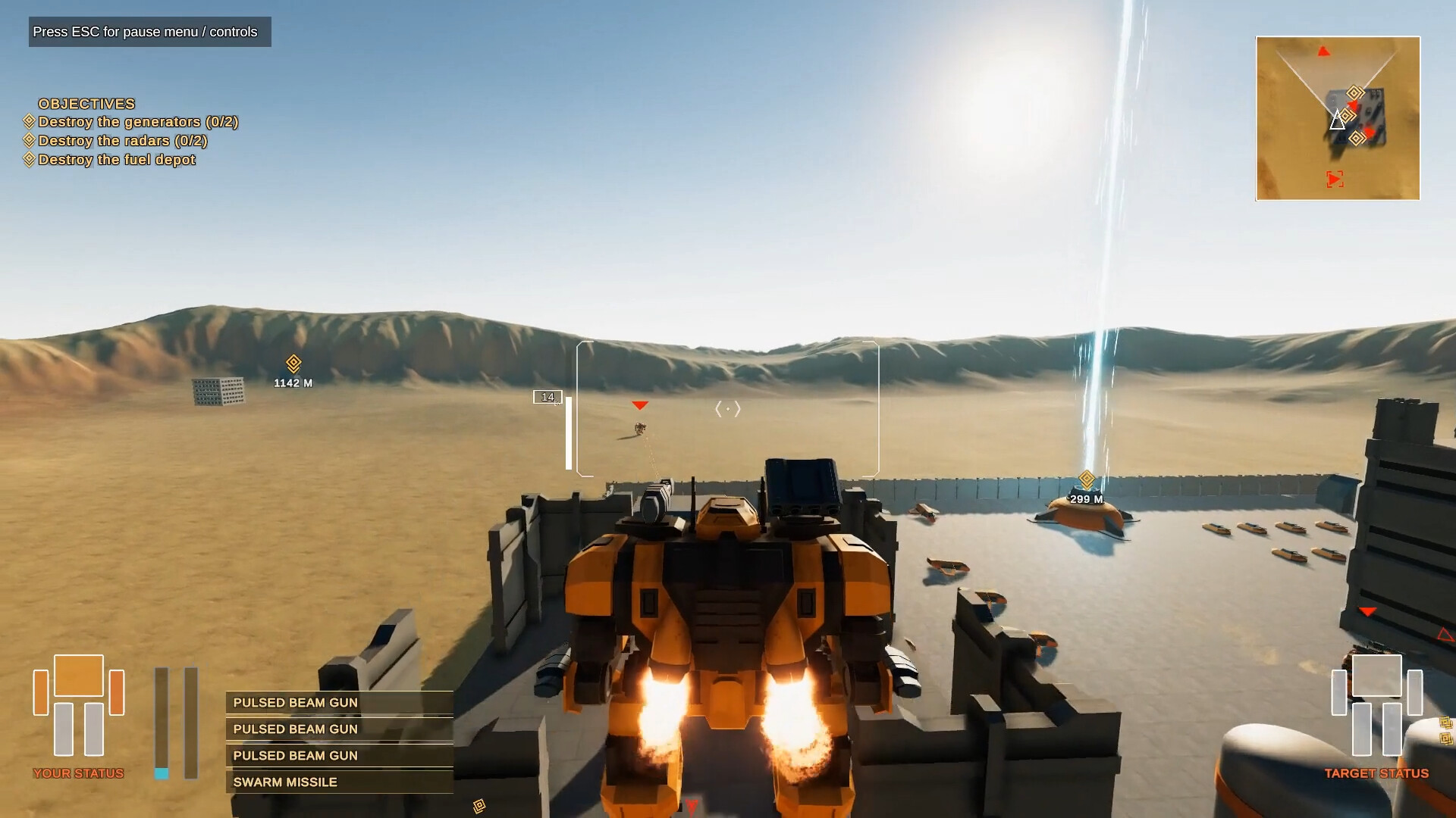 #4. Robot Fury: Mech Combat Simulator (Steam) Με: Hard Shark Games