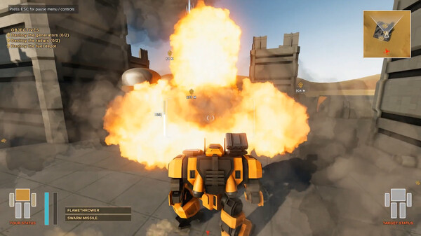 Screenshot z Robot Fury: Mech Combat Simulator
