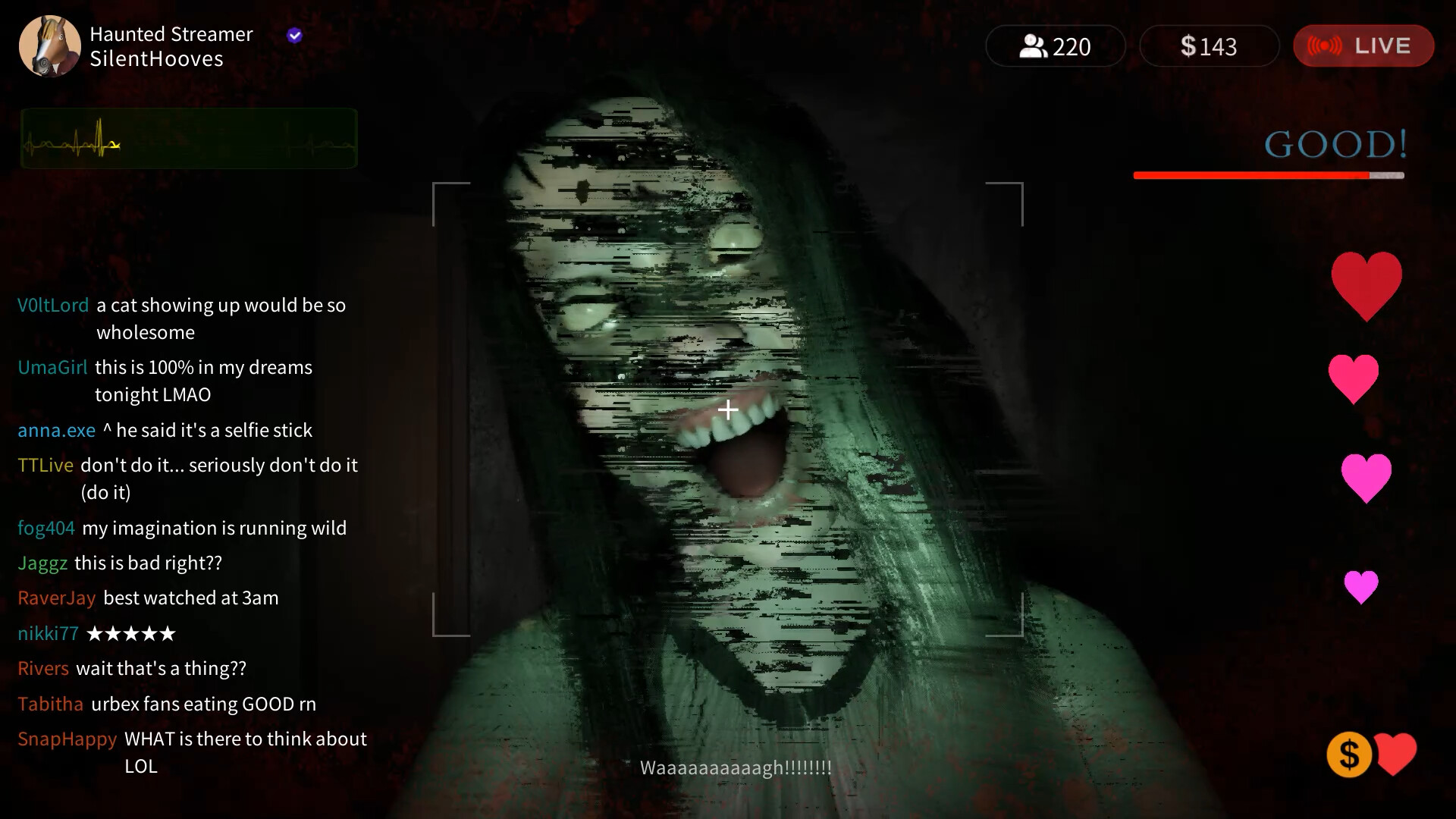HAUNTED STREAMER -呪われた配信者- screenshot 10