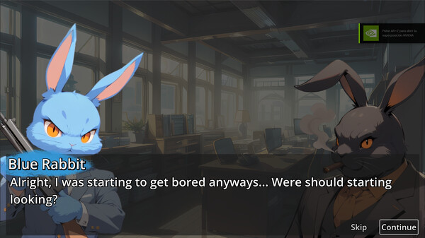 Blue Rabbit, Black Future