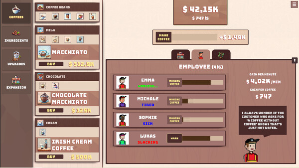 Conradito Cafézito screenshot 2