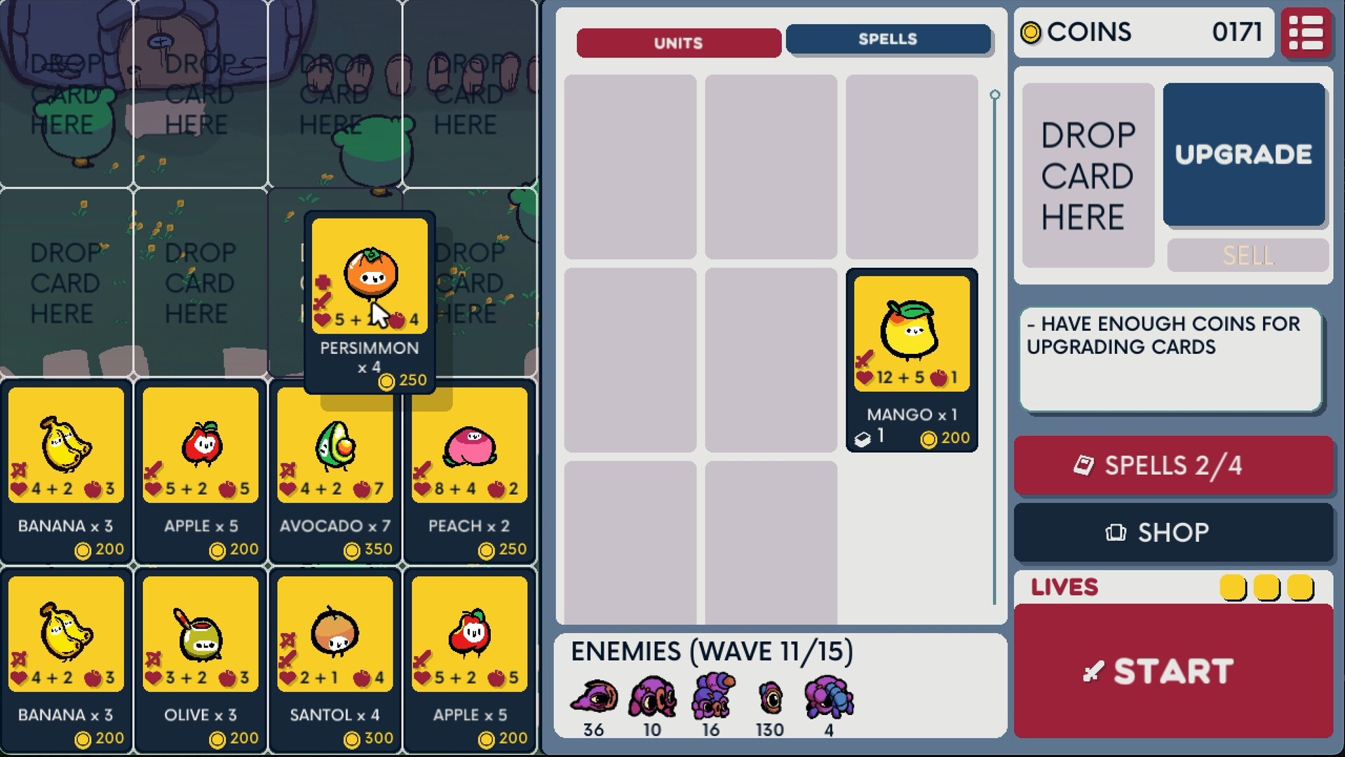 Fruit vs. Aliens screenshot #2