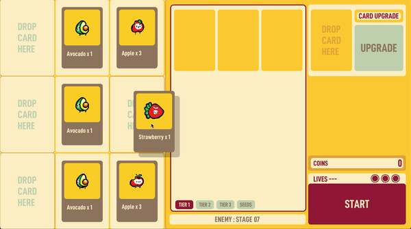 Скриншот из Fruit vs. Aliens