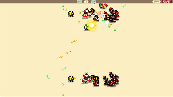 Скриншот из Fruit vs. Aliens