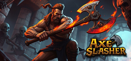 Axe Slasher: Roguelike Dungeon Crawler banner image