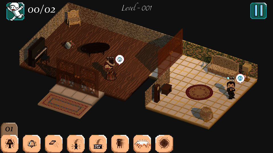 Poltergeist: A Pixelated Horror Featured Screenshot #1