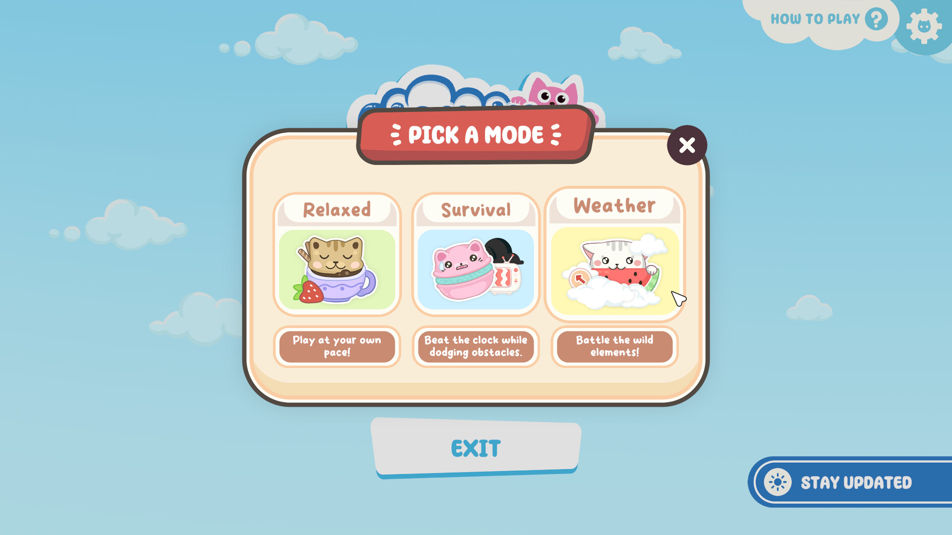 Cloudy with a Chance of Kittens screenshot 1