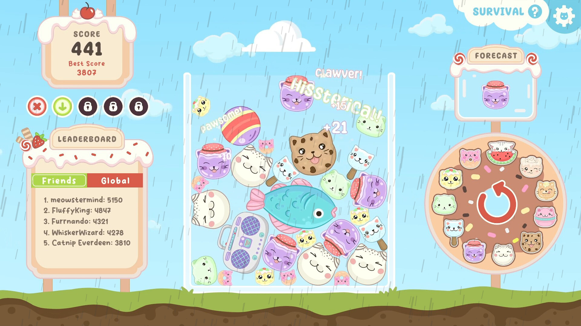 Cloudy with a Chance of Kittens screenshot #3