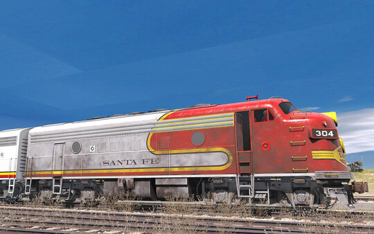 Trainz 2022 DLC - Pro Train: ATSF F7A/B Warbonnet Loco Bundle