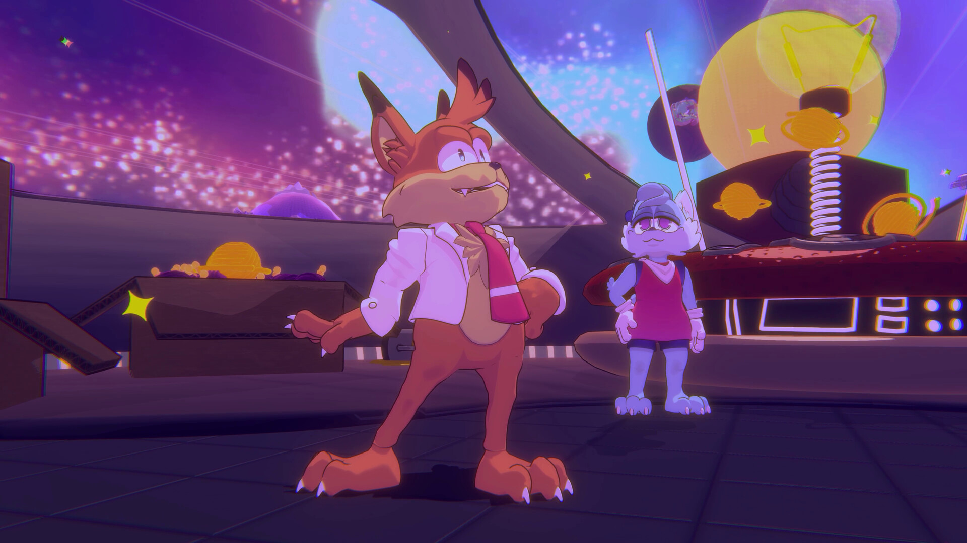 Bubsy 4D preview 3