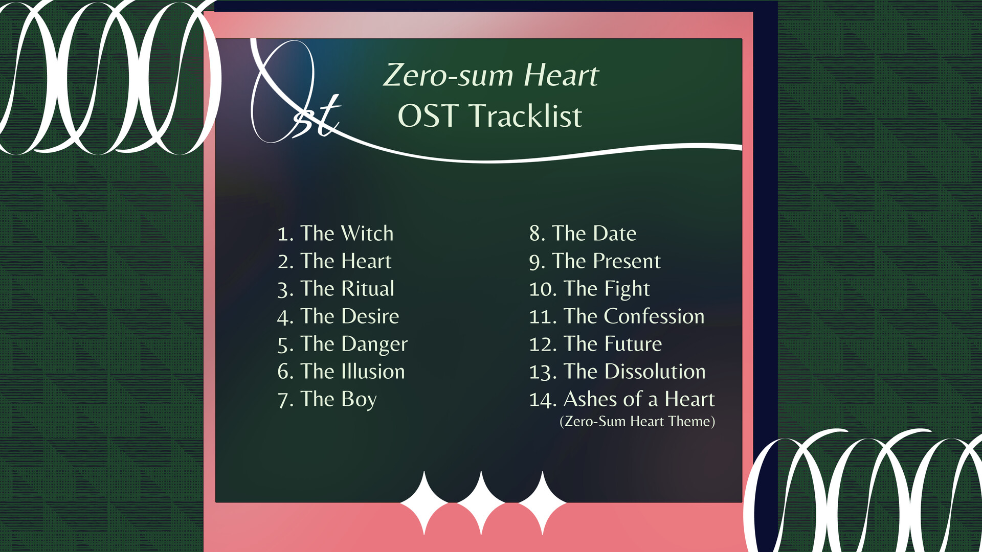 Zero-Sum Heart Soundtrack Featured Screenshot #1